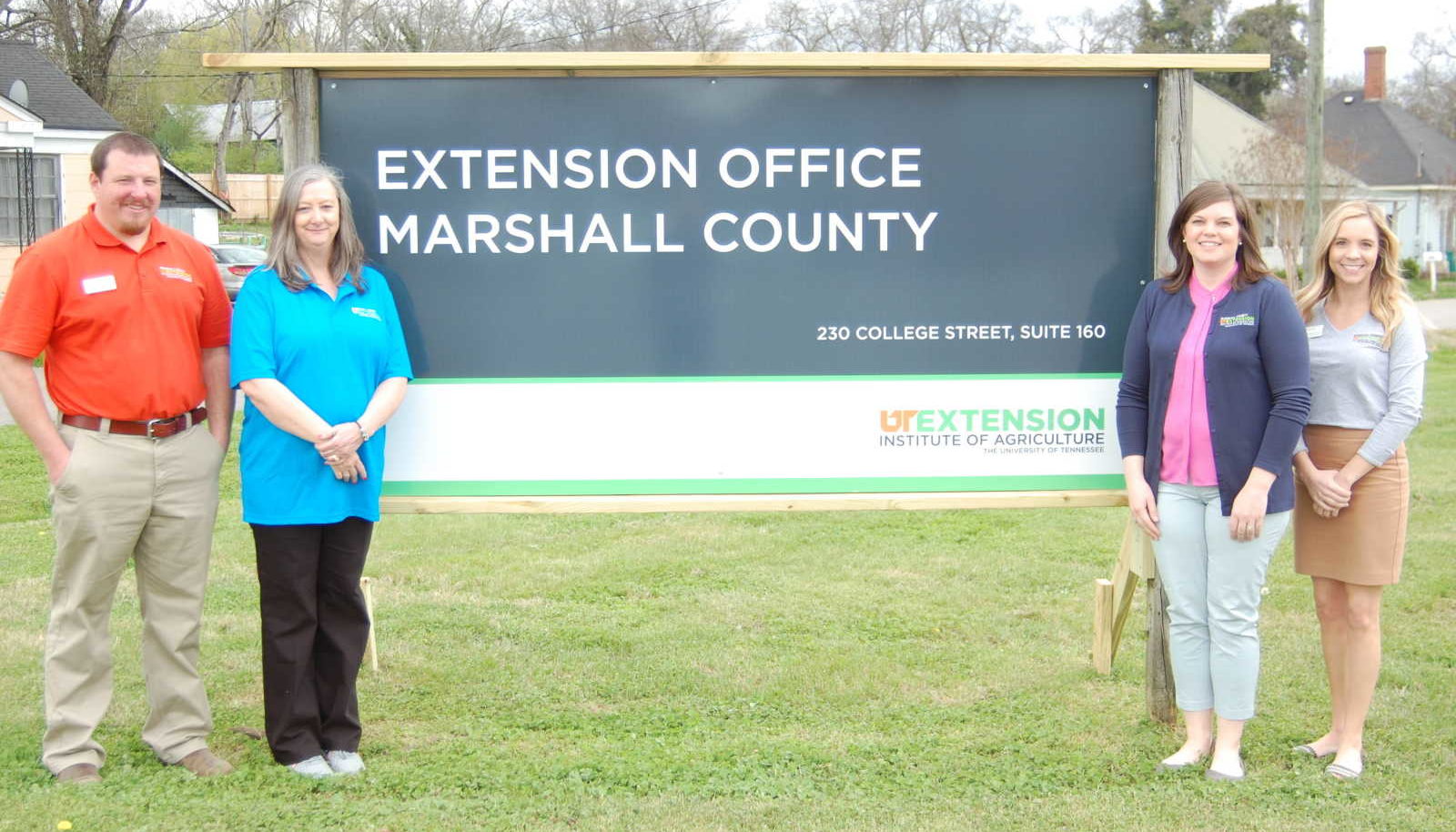 Marshall County Extension Office group photo