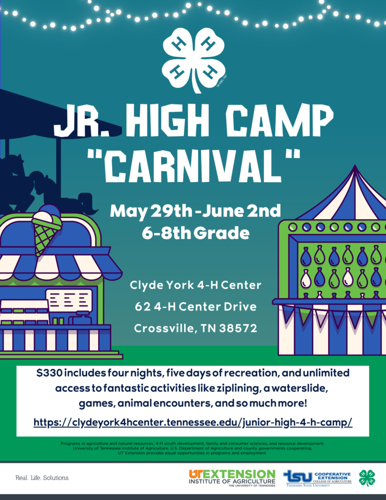 4H Summer Camps and Conferences Marshall County